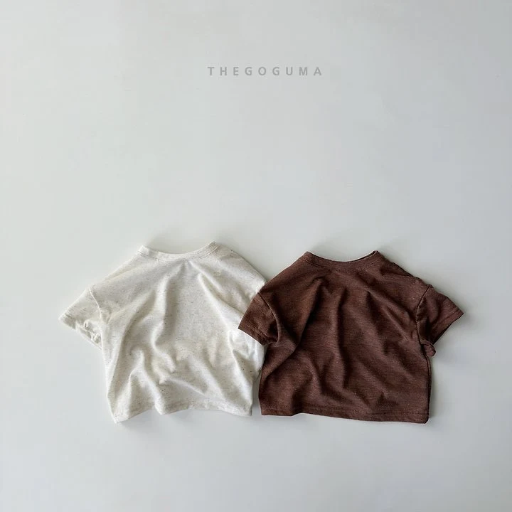 Thegoguma - Korean Children Fashion - #kidsstore - Linen Tee