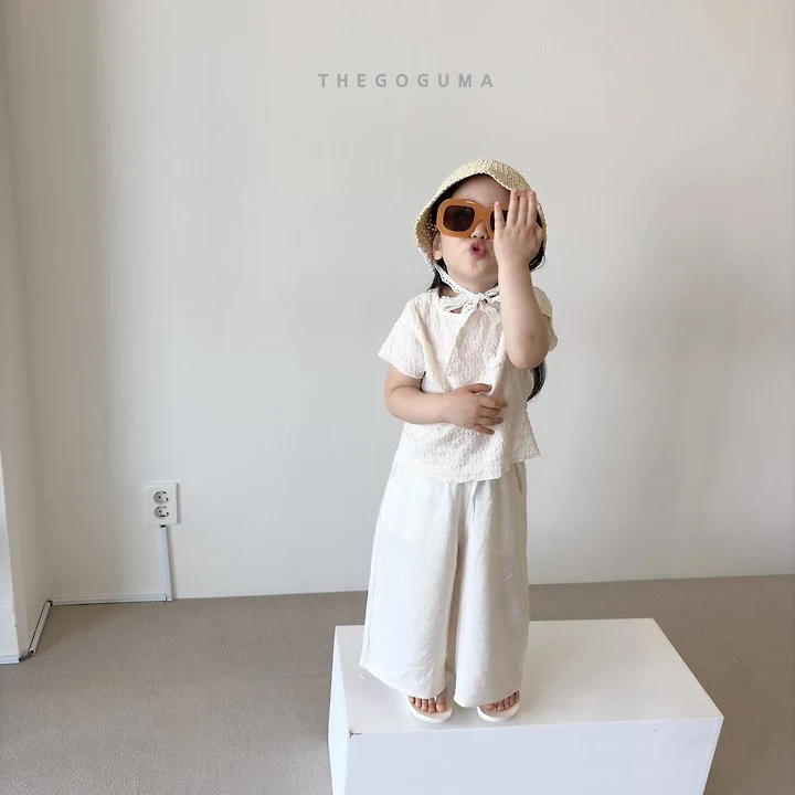 Thegoguma - Korean Children Fashion - #kidsstore - Vivi Frilly Tee - 4
