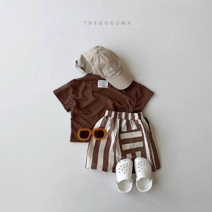 Thegoguma - Korean Children Fashion - #kidzfashiontrend - Linen Tee - 2