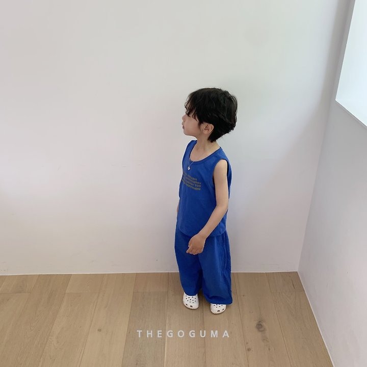 Thegoguma - Korean Children Fashion - #littlefashionista - Youth Color Sleeveless Top - 11
