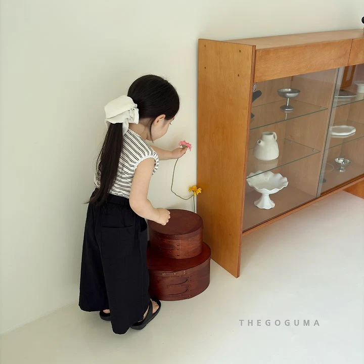 Thegoguma - Korean Children Fashion - #littlefashionista - Colorful Stripe Sleeveless Top - 9