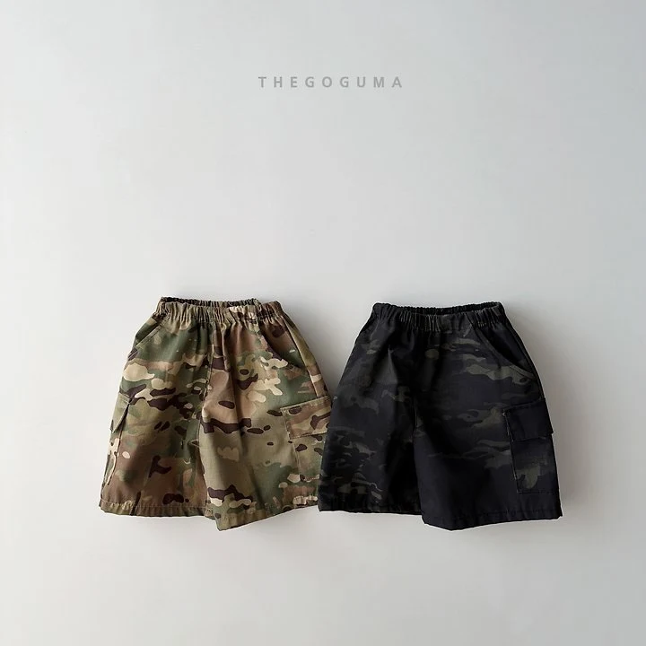 Thegoguma - Korean Children Fashion - #littlefashionista - Cargo Camo Pants