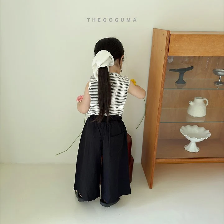 Thegoguma - Korean Children Fashion - #magicofchildhood - Colorful Stripe Sleeveless Top - 10