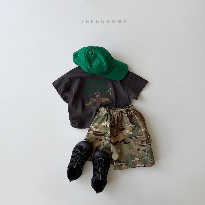 Thegoguma - Korean Children Fashion - #magicofchildhood - Cargo Camo Pants - 2