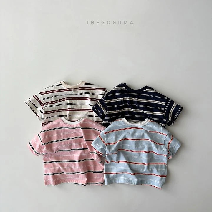 Thegoguma - Korean Children Fashion - #minifashionista - Tams Striped Tee