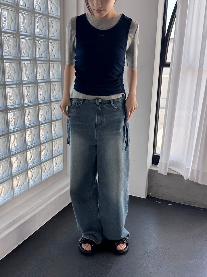Theres - Korean Women Fashion - #momslook - Ray Sleeveless Top - 6