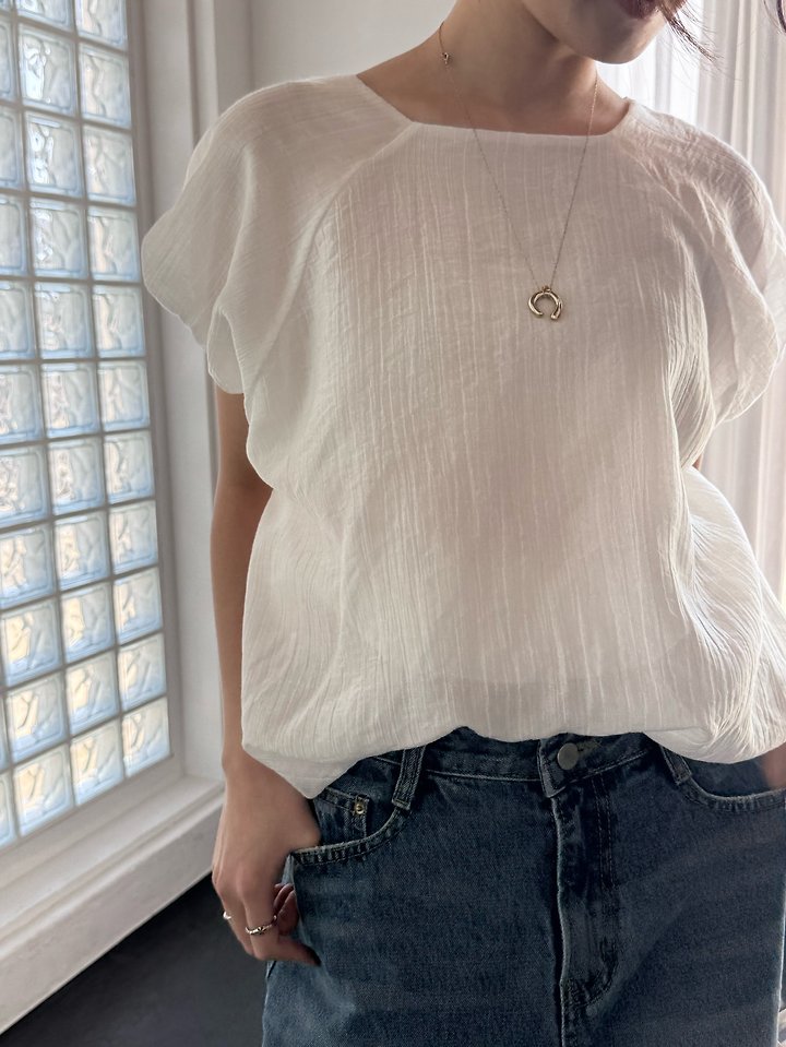 Theres - Korean Women Fashion - #womensfashion - Vanilla Blouse - 4