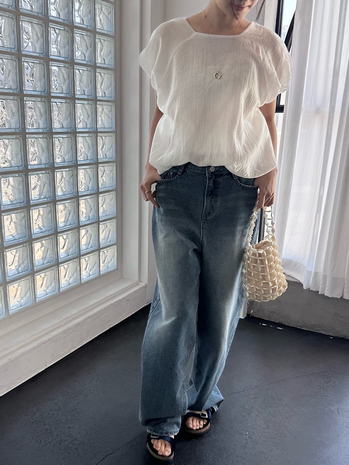 Theres - Korean Women Fashion - #momslook - Vanilla Blouse - 6
