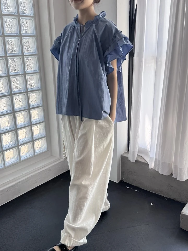 Theres - Korean Women Fashion - #momslook - Blossom Blouse - 10