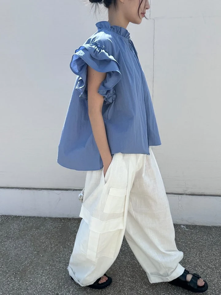 Theres - Korean Women Fashion - #momslook - Blossom Blouse - 8