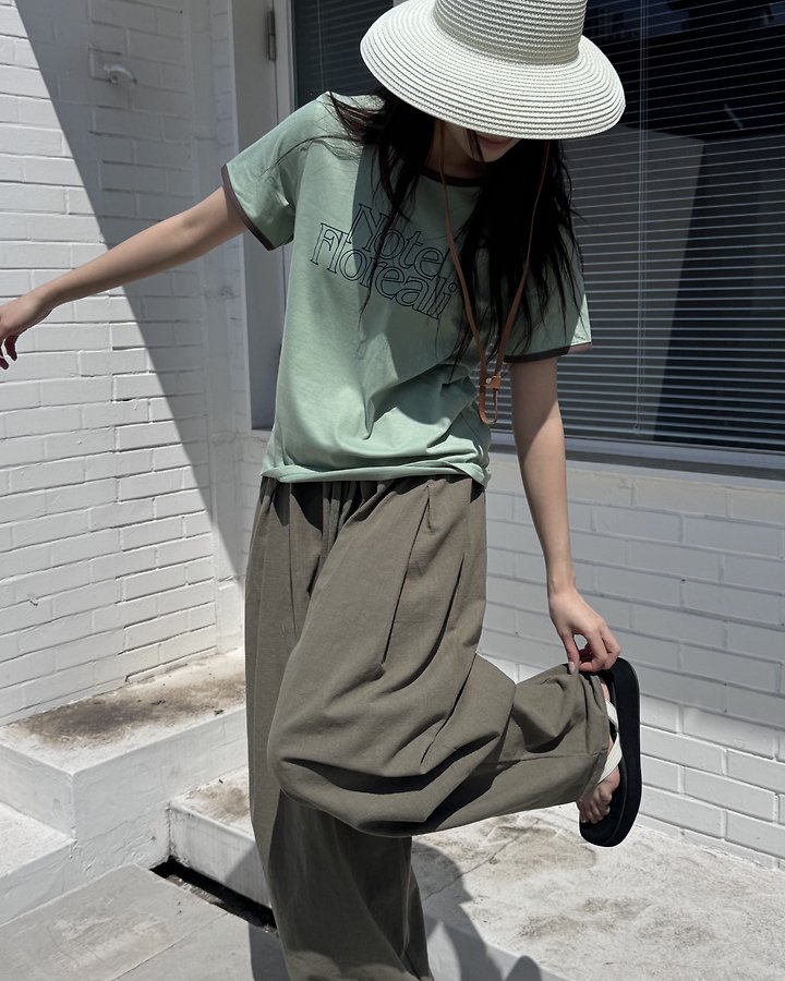 Theres - Korean Women Fashion - #momslook - Note Tee - 5