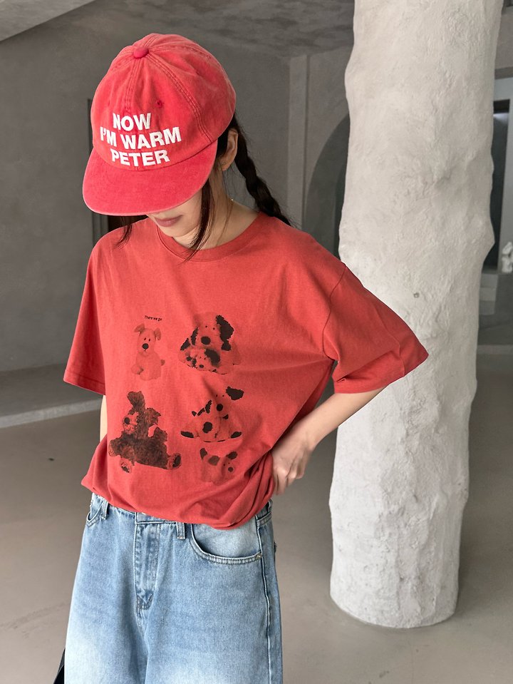 Theres - Korean Women Fashion - #pursuepretty - Puppy Tee - 3