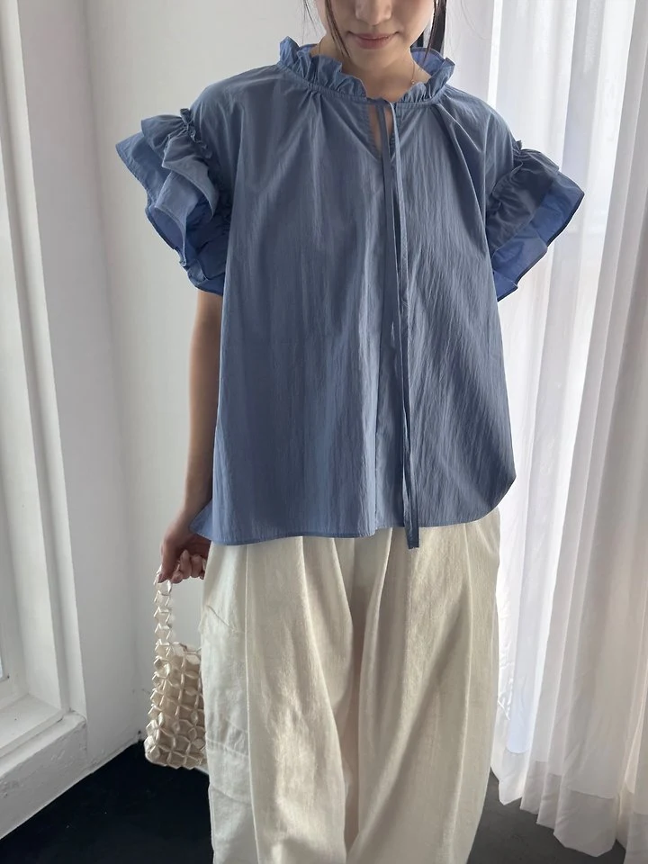 Theres - Korean Women Fashion - #shopsmall - Blossom Blouse - 5