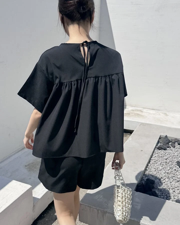 Theres - Korean Women Fashion - #romanticstyle - Marine Set - 4