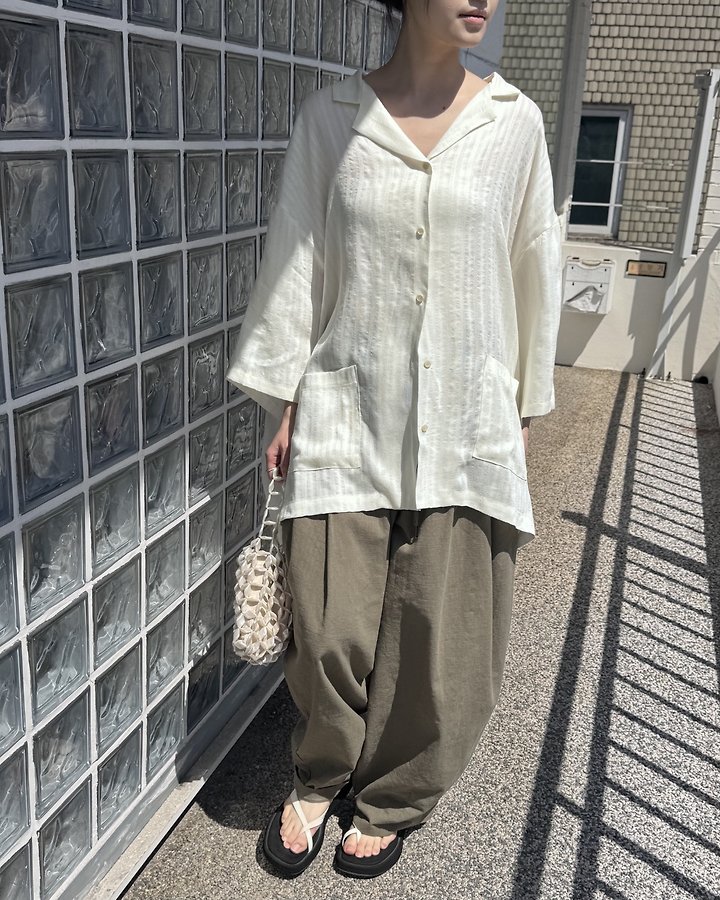 Theres - Korean Women Fashion - #shopsmall - Russell Shirt - 3