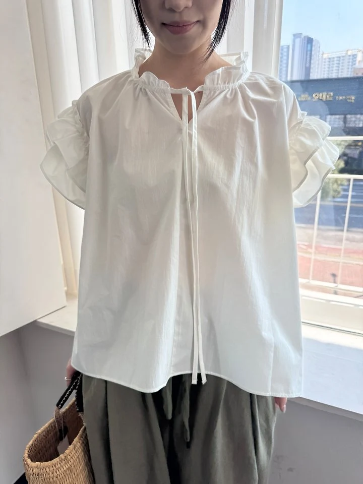 Theres - Korean Women Fashion - #thatsdarling - Blossom Blouse - 6