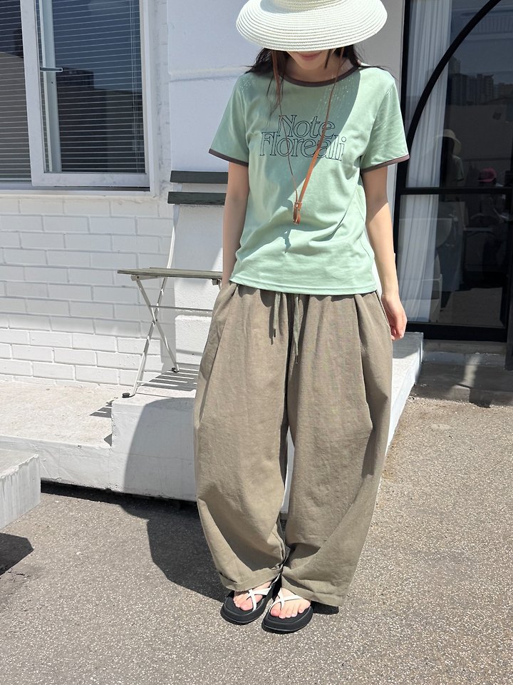 Theres - Korean Women Fashion - #thatsdarling - Note Tee - 3