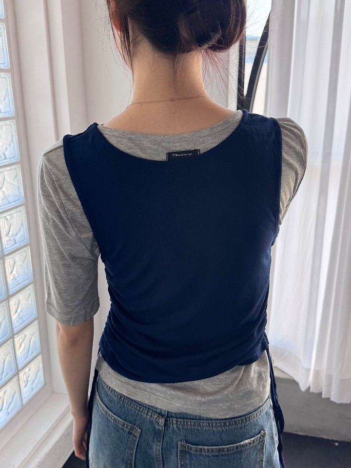Theres - Korean Women Fashion - #womensfashion - Ray Sleeveless Top - 9