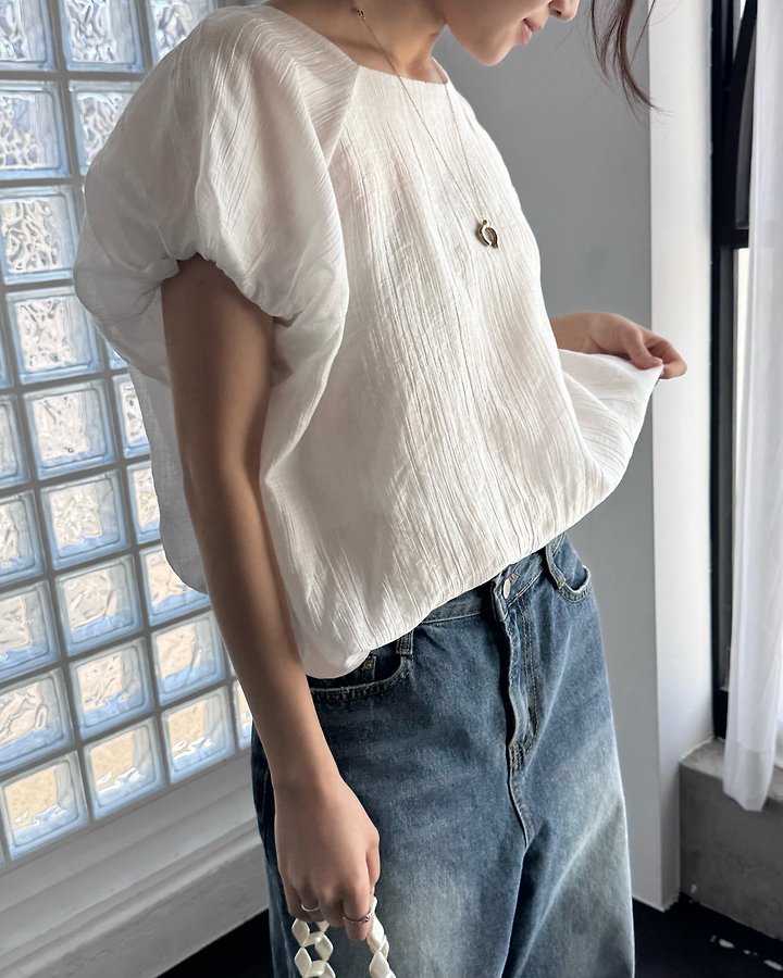 Theres - Korean Women Fashion - #womensfashion - Vanilla Blouse