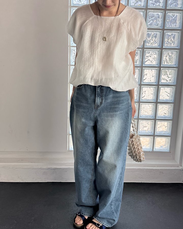 Theres - Korean Women Fashion - #womensfashion - Vanilla Blouse - 3