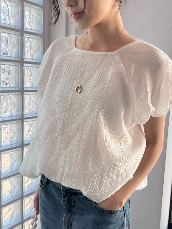 Theres - Korean Women Fashion - #womensfashion - Vanilla Blouse - 5