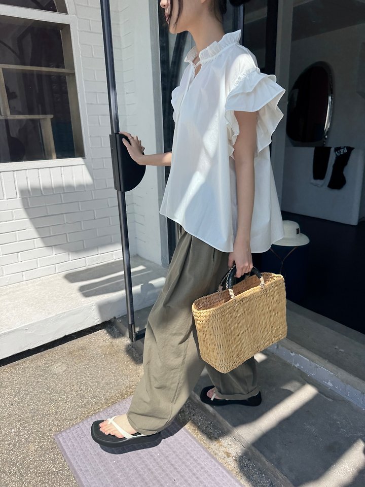 Theres - Korean Women Fashion - #womensfashion - Blossom Blouse - 11