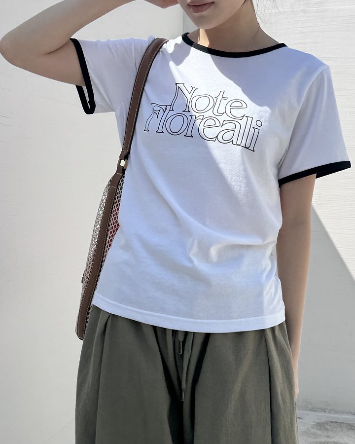 Theres - Korean Women Fashion - #womensfashion - Note Tee - 10