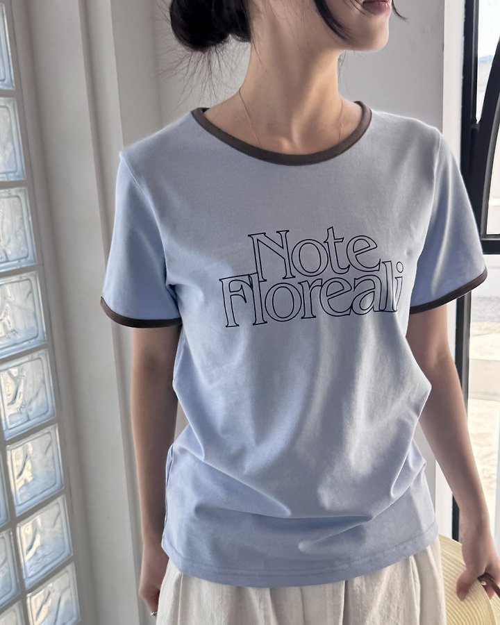 Theres - Korean Women Fashion - #womensfashion - Note Tee - 6