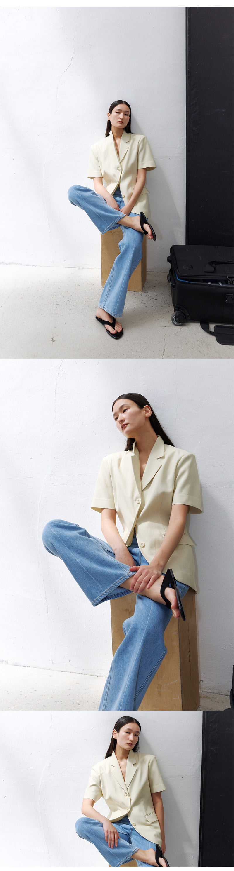 Understanding - Korean Women Fashion - #momslook - Linen Belt Jacket - 3