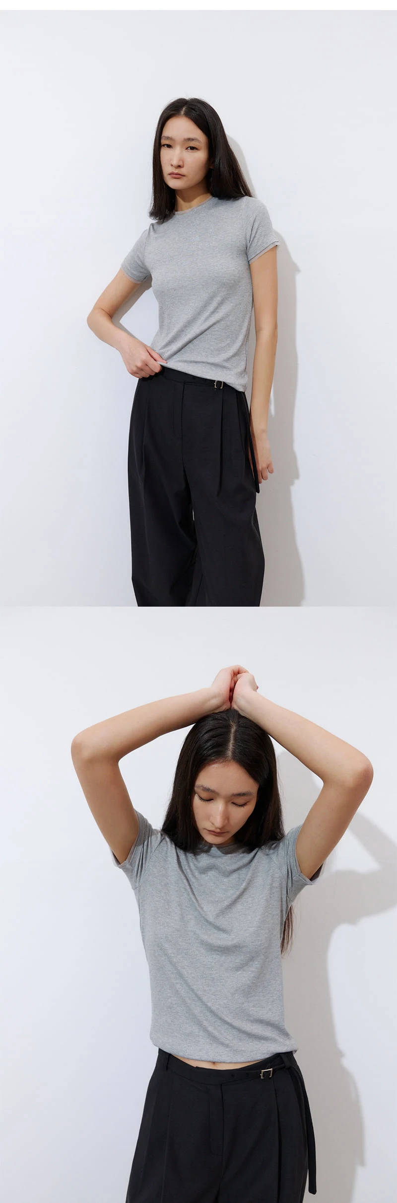 Understanding - Korean Women Fashion - #momslook - Thin Belt Pants - 2