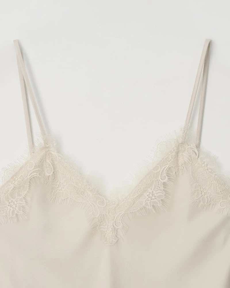 Understanding - Korean Women Fashion - #momslook - Lace Bustier Top - 9