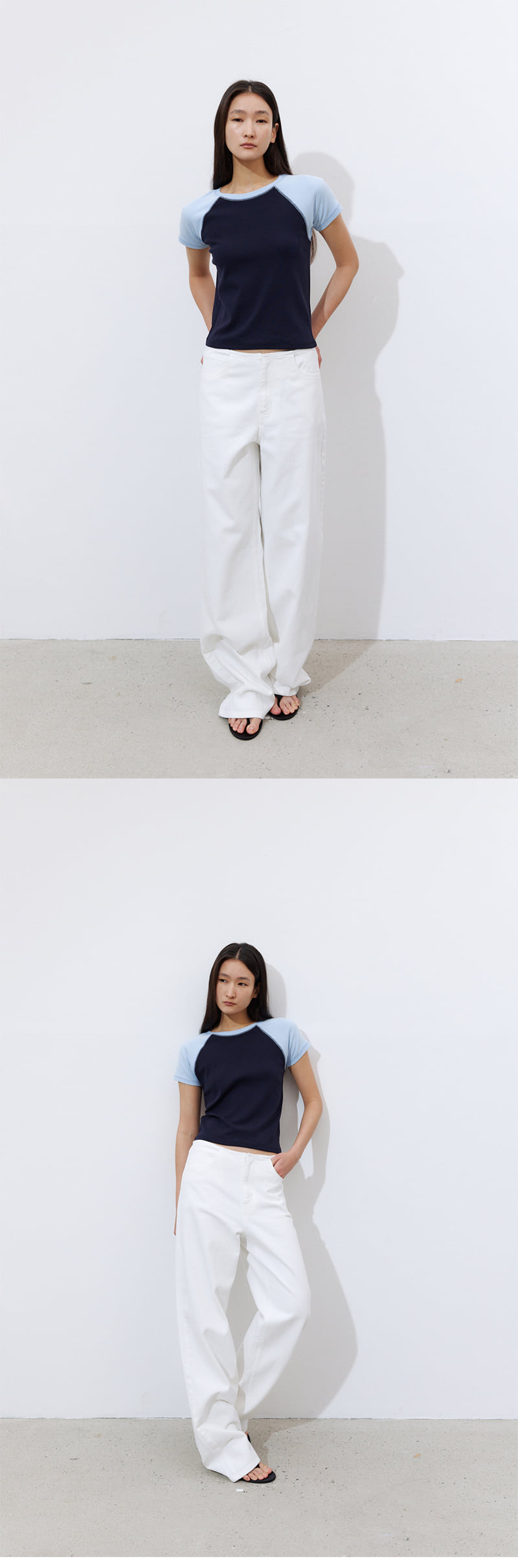 Understanding - Korean Women Fashion - #momslook - Raglan Short Sleeve Tee