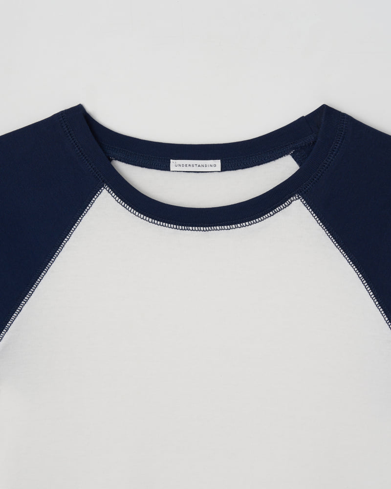 Understanding - Korean Women Fashion - #momslook - Raglan Short Sleeve Tee - 9