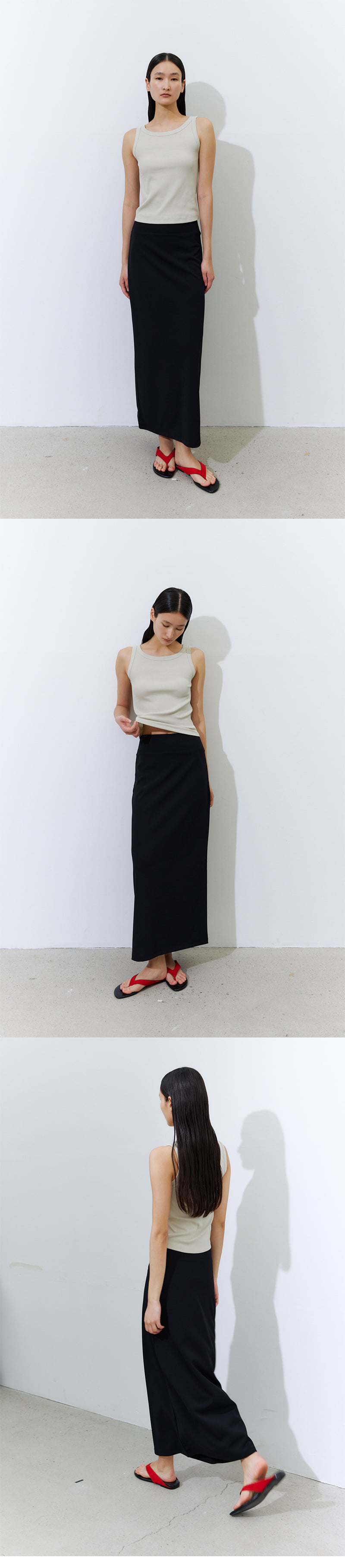 Understanding - Korean Women Fashion - #momslook - High Tension Golgi Sleeveless
