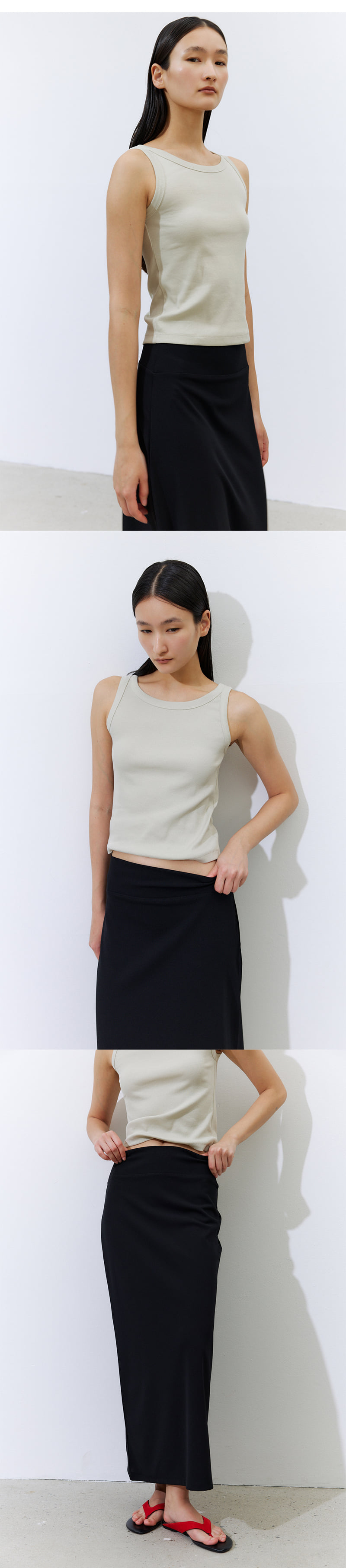 Understanding - Korean Women Fashion - #momslook - High Tension Golgi Sleeveless - 2