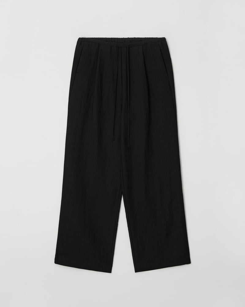 Understanding - Korean Women Fashion - #momslook - String One-Tuck Pants - 7