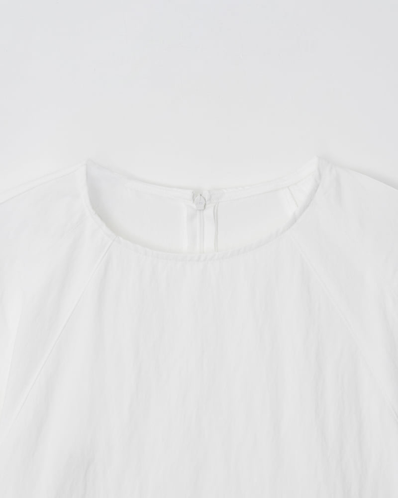 Understanding - Korean Women Fashion - #momslook - Roll-Up Balloon Blouse - 11