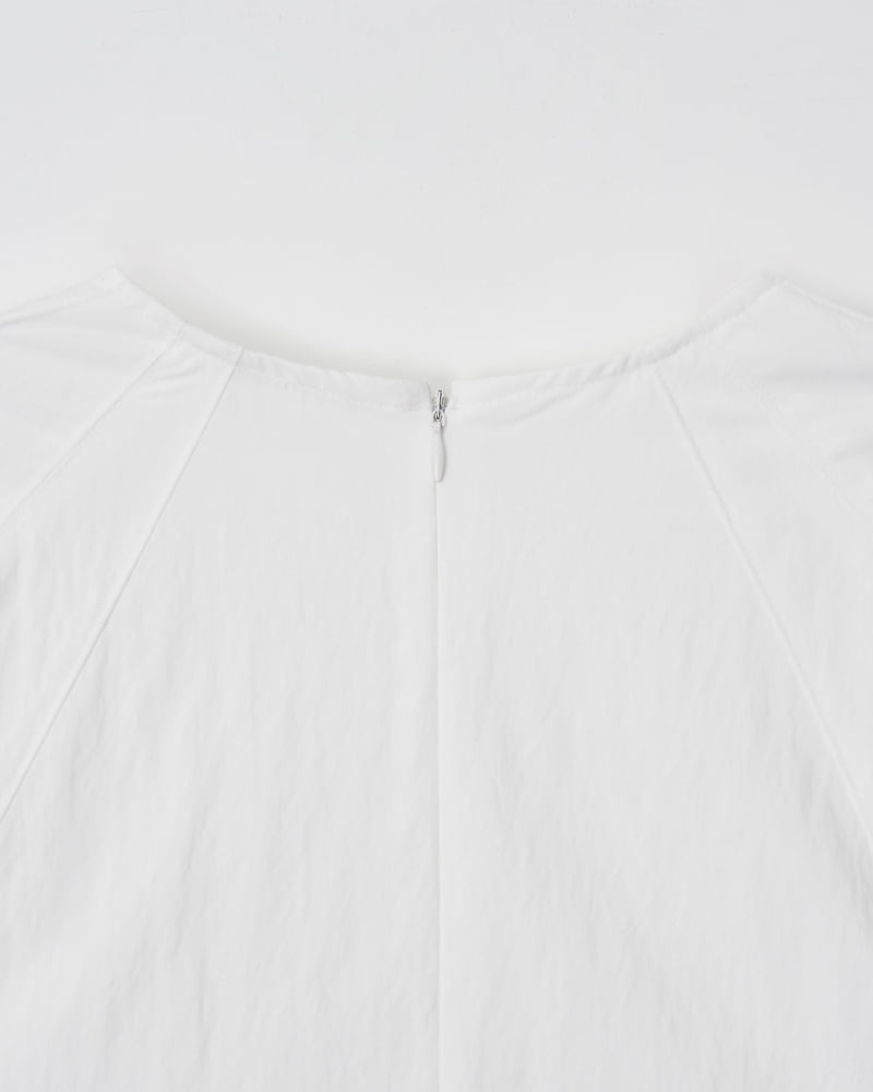 Understanding - Korean Women Fashion - #momslook - Roll-Up Balloon Blouse - 9