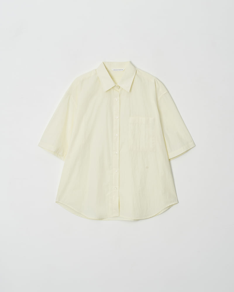 Understanding - Korean Women Fashion - #momslook - Roll-Up Basic Shirt - 10