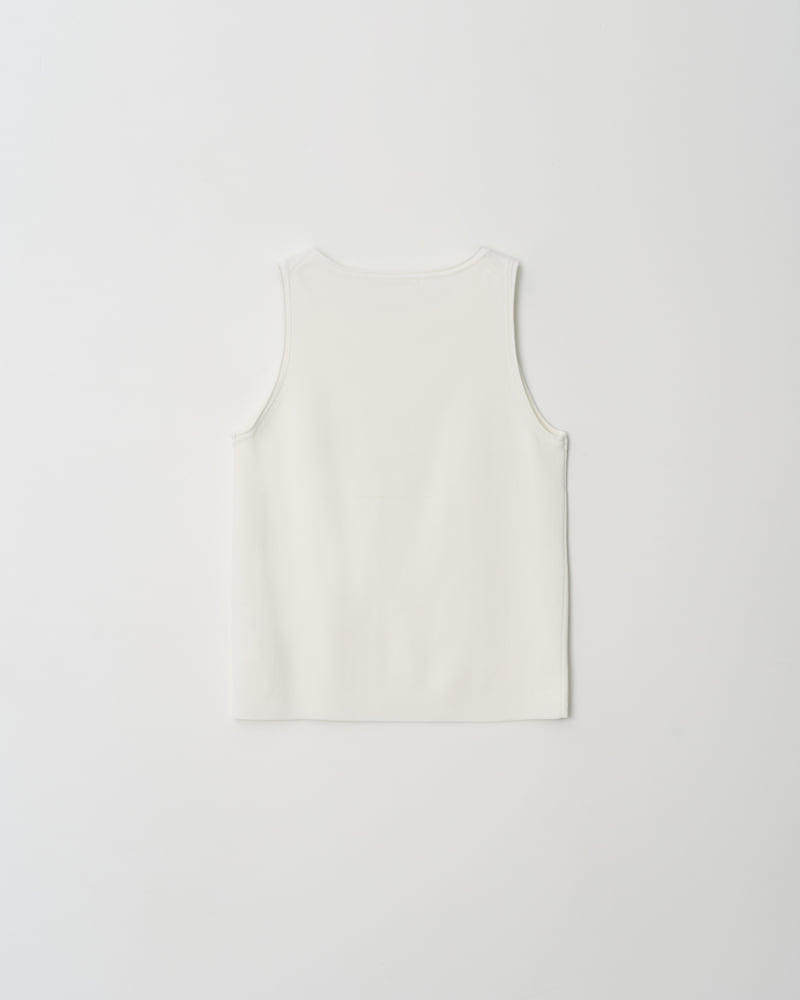 Understanding - Korean Women Fashion - #momslook - Rolled Sleeveless Knitwear - 11