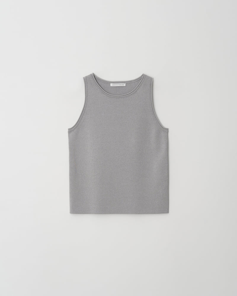 Understanding - Korean Women Fashion - #momslook - Rolled Sleeveless Knitwear - 9