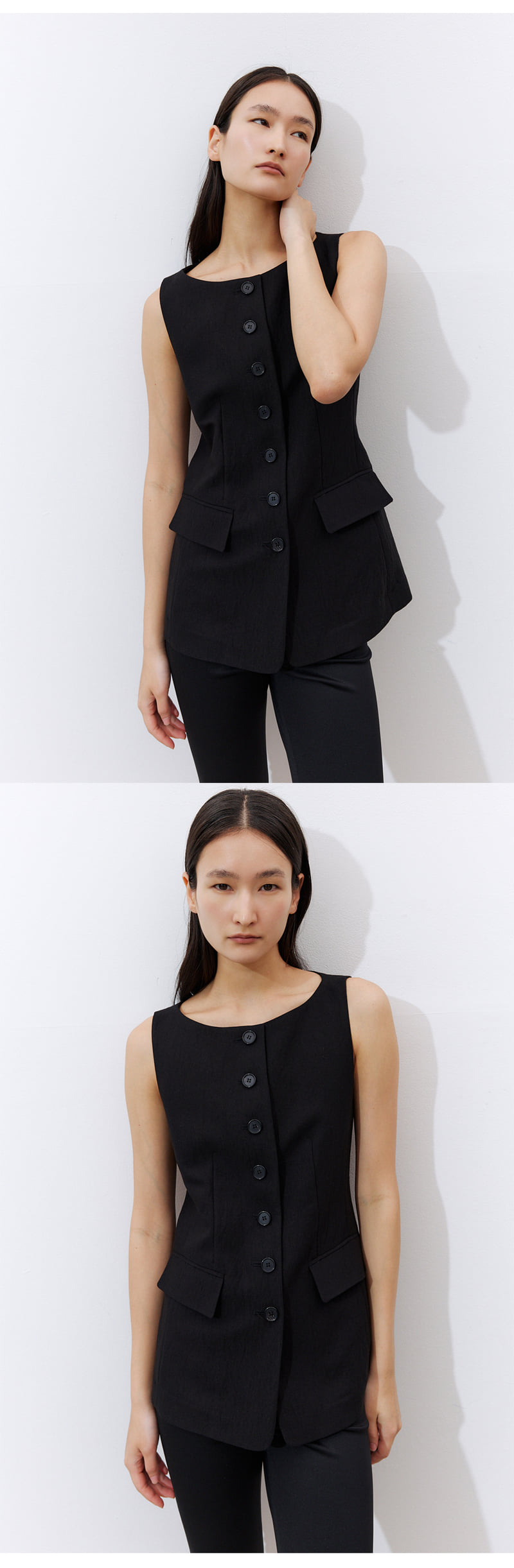 Understanding - Korean Women Fashion - #momslook - Clean Vest - 5