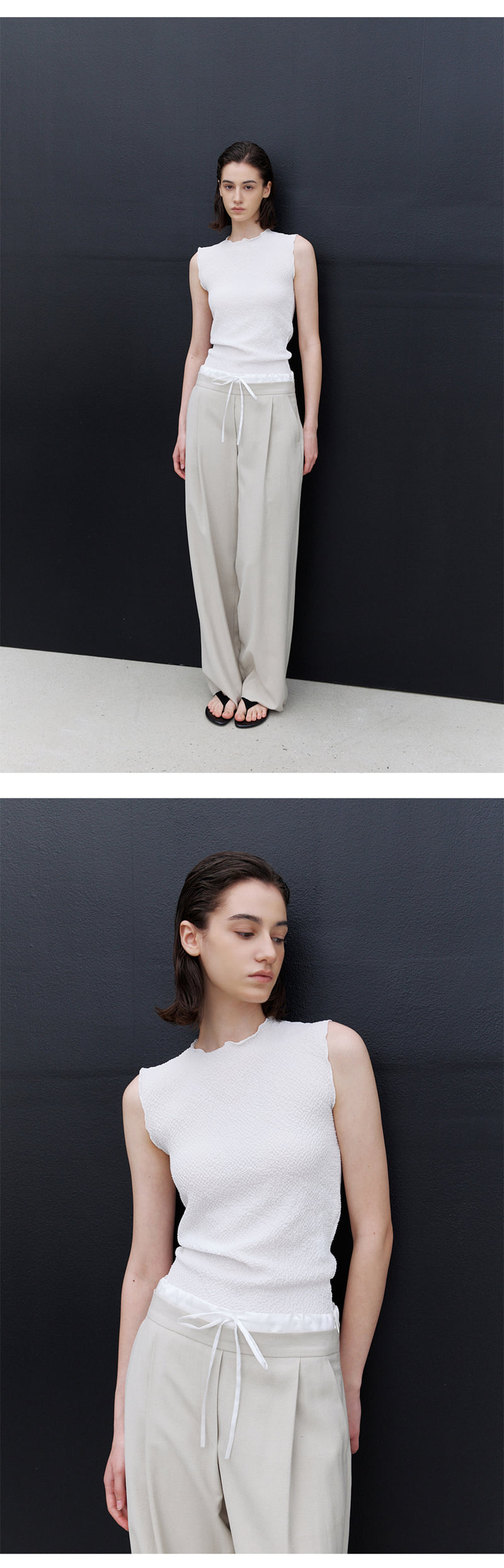 Understanding - Korean Women Fashion - #momslook - Linen Layered Trousers - 6
