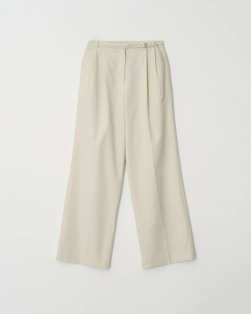 Understanding - Korean Women Fashion - #restrostyle - Thin Belt Pants - 7