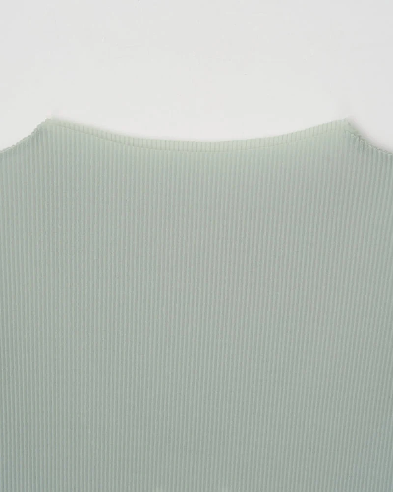 Understanding - Korean Women Fashion - #romanticstyle - Light Pleated Short Sleeve Top - 10