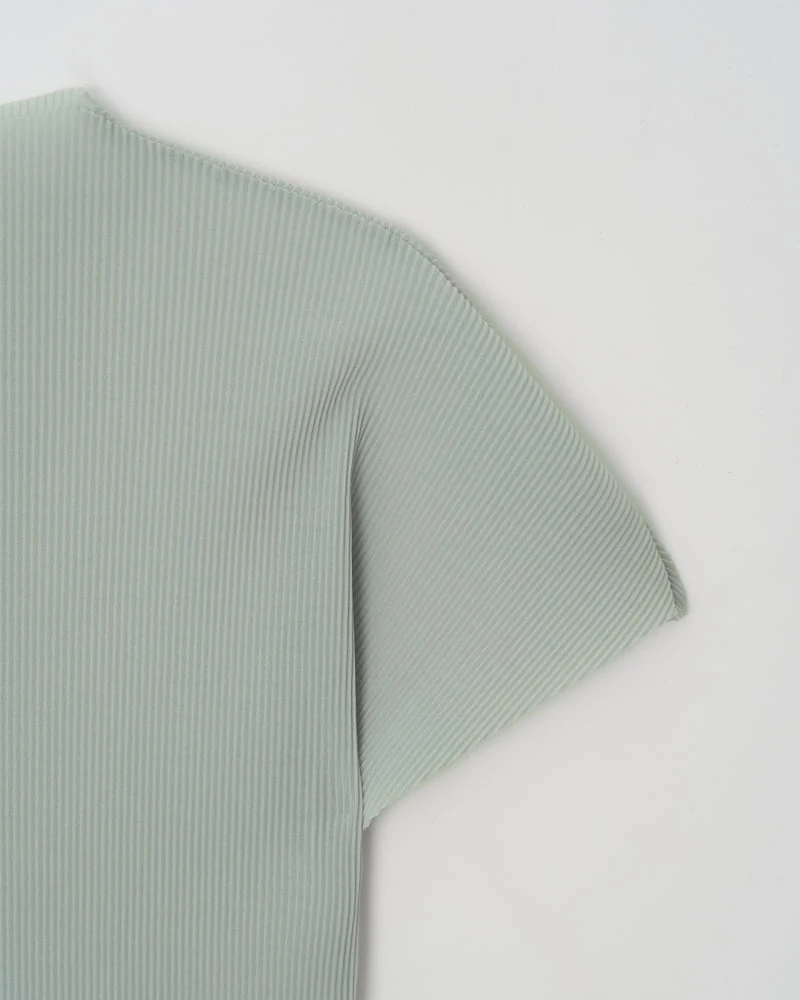 Understanding - Korean Women Fashion - #shopsmall - Light Pleated Short Sleeve Top - 11