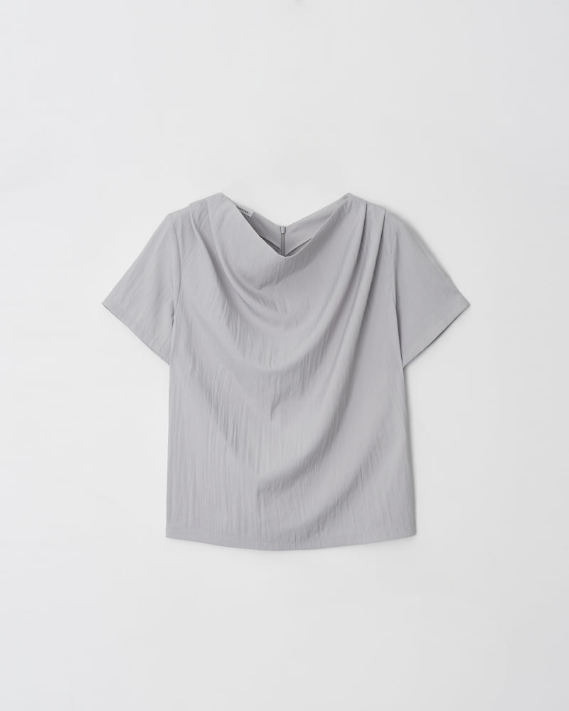 Understanding - Korean Women Fashion - #romanticstyle - Neck Flare Blouse - 4