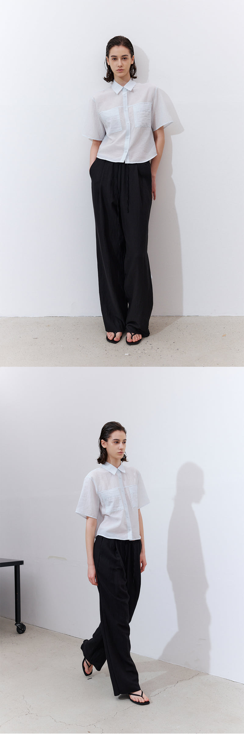 Understanding - Korean Women Fashion - #shopsmall - String One-Tuck Pants - 2