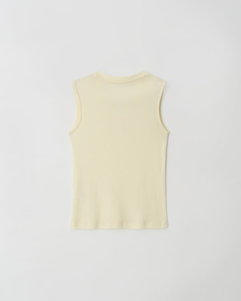 Understanding - Korean Women Fashion - #thelittlethings - Y Button Sleeveless - 9