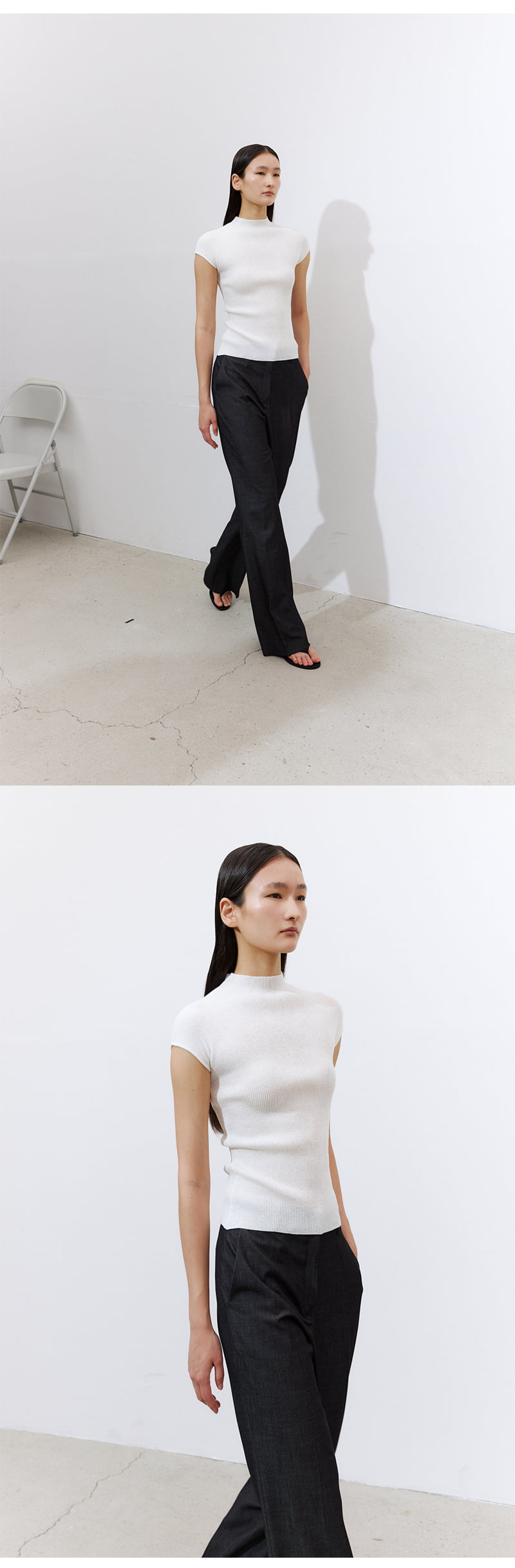 Understanding - Korean Women Fashion - #vintageinspired - Denim Slim Pants - 5